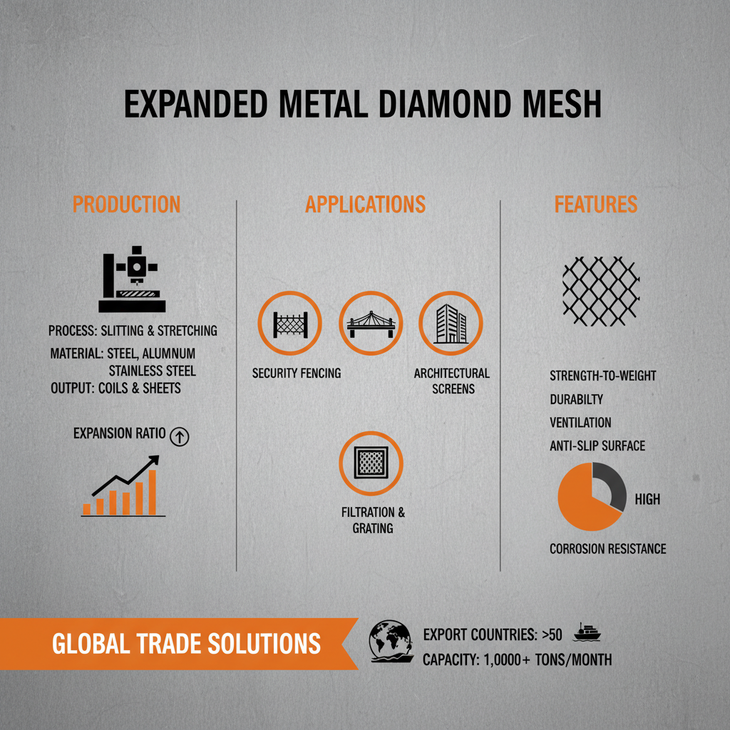 Comprehensive Guide to Expanded Metal Diamond Mesh Properties and Applications