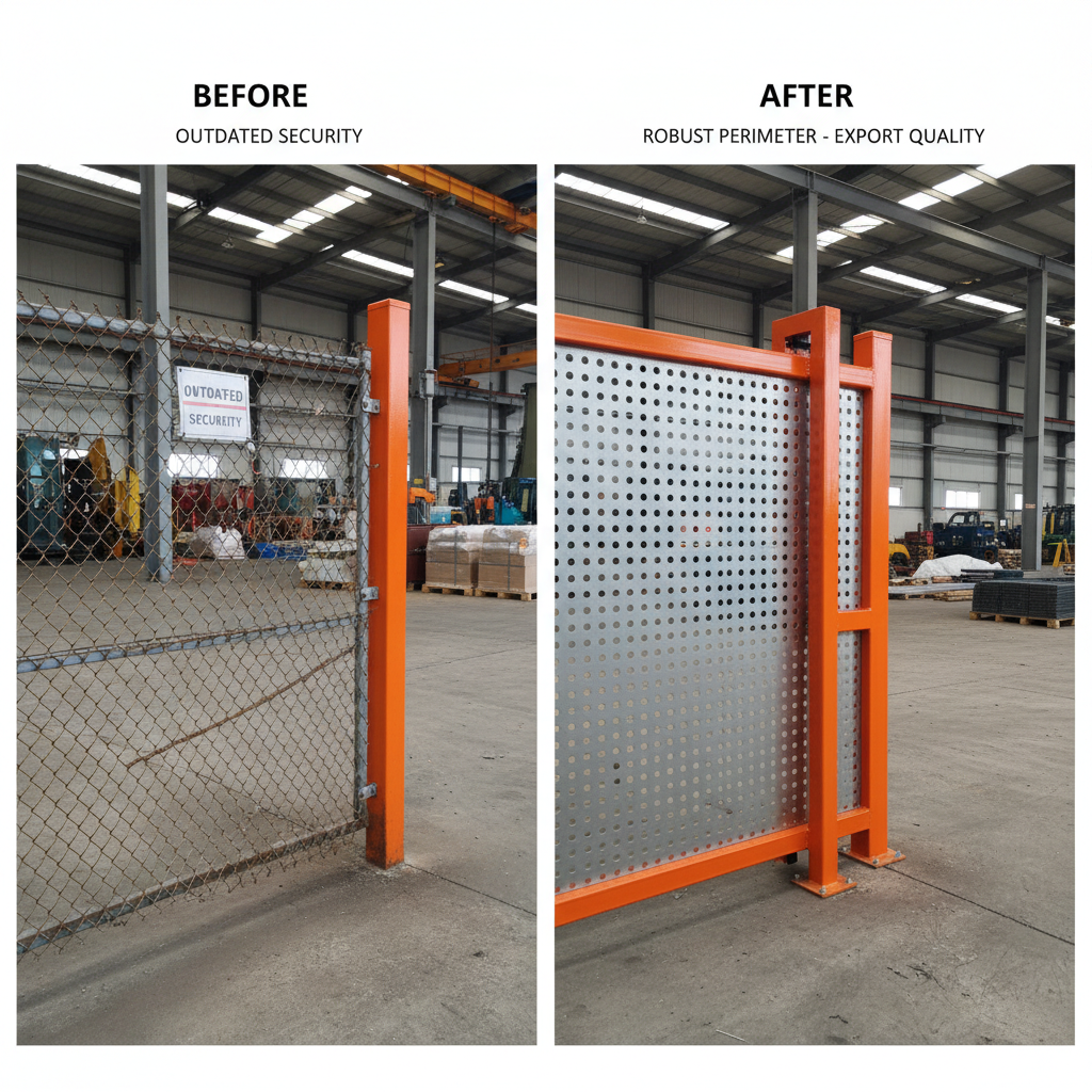 Durable and Secure Perforated Sheet Metal Fence Solutions for Modern Applications