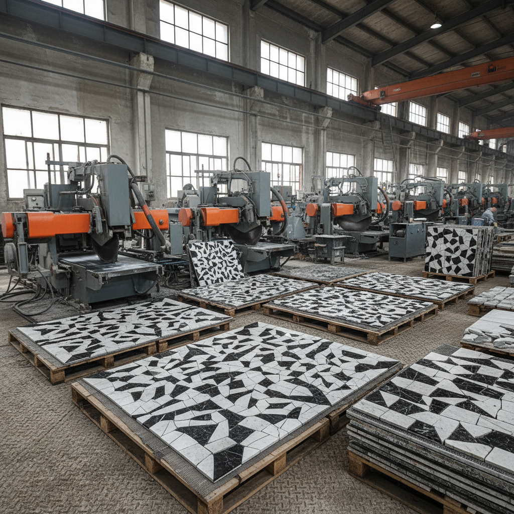 Enhance Your Space with Elegant Black and White Stone Mosaic Tile Designs Enhance Your Space with Elegant Black and White Stone Mosaic Tile Designs