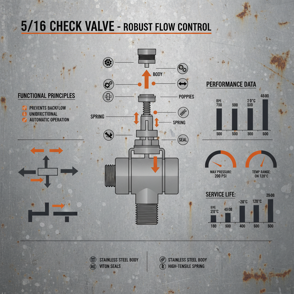5 16 check valve