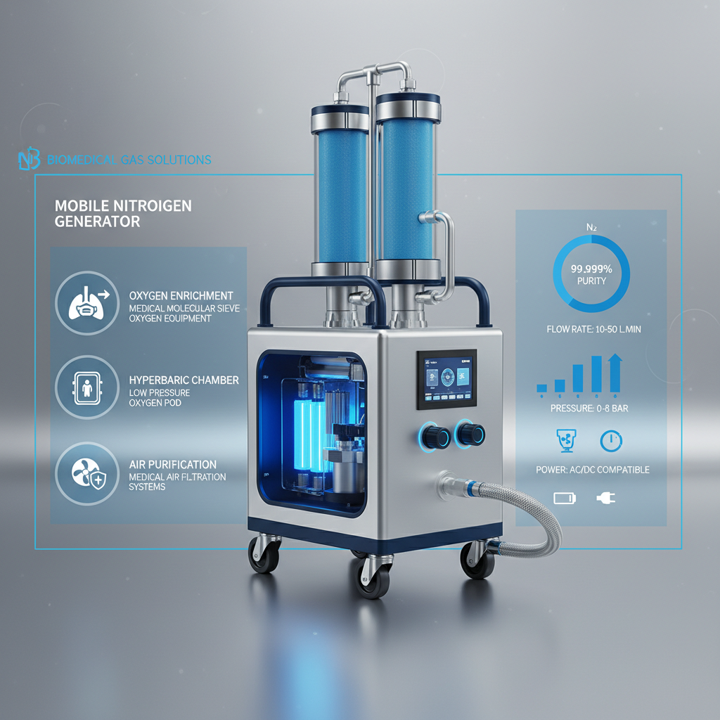 mobile nitrogen gas generator