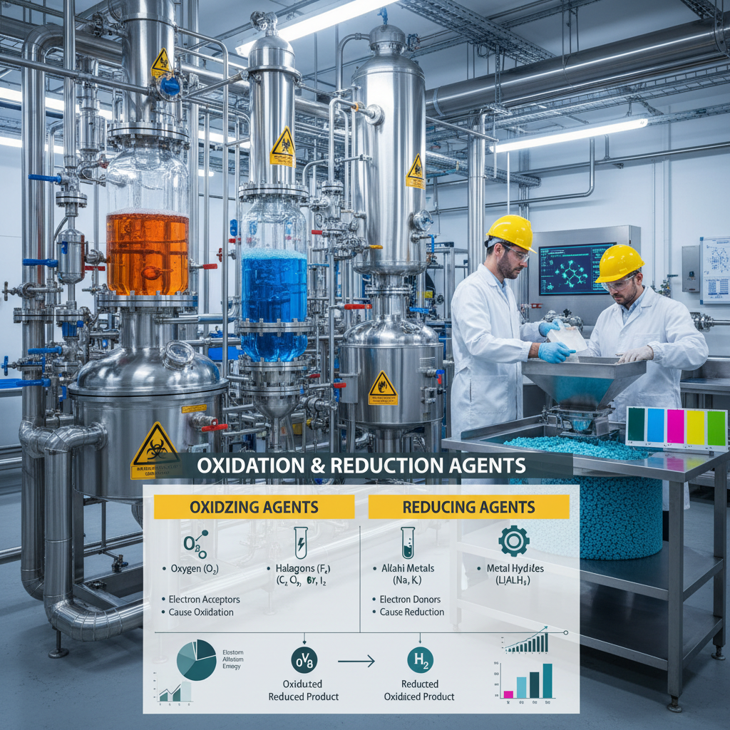 finding oxidation and reduction agents