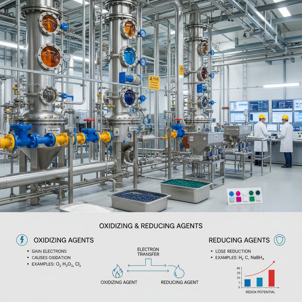 find oxidizing and reducing agents