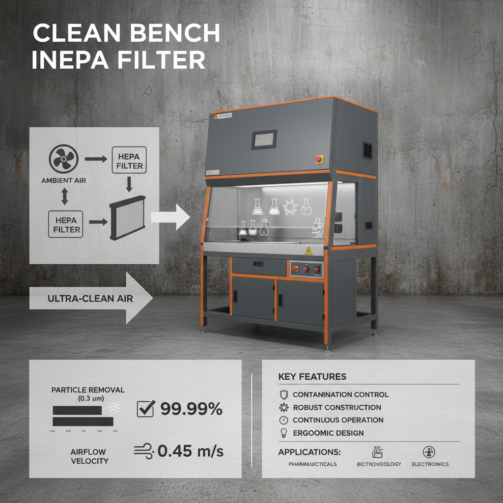 Clean Bench with HEPA Filter