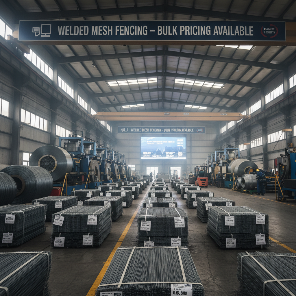 welded mesh fencing prices