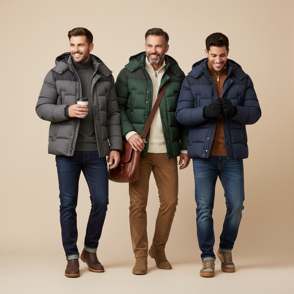 mens winter puffer jackets