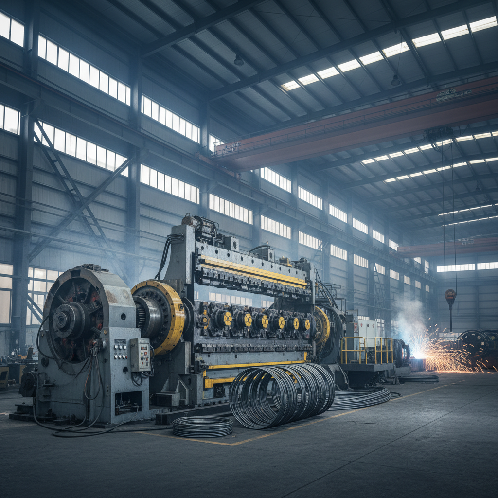 spiral rebar bending machine