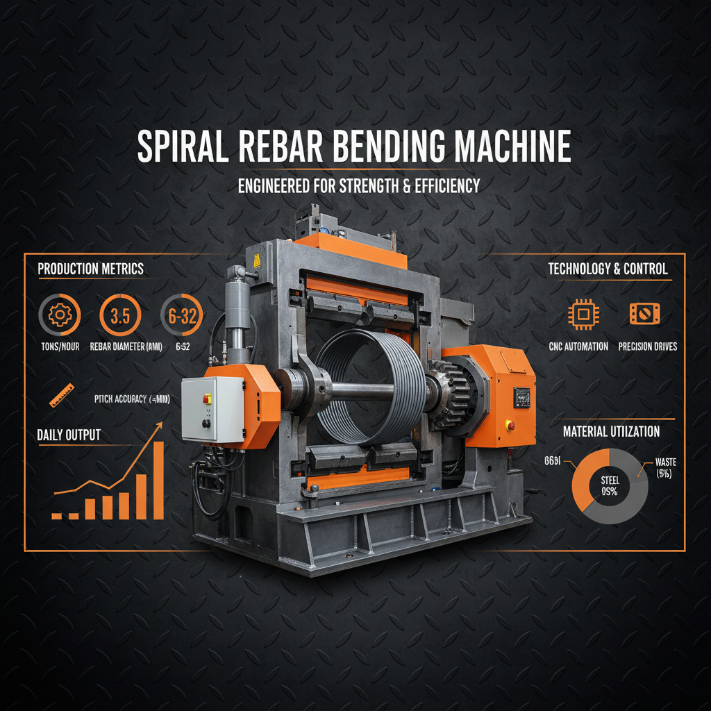 spiral rebar bending machine