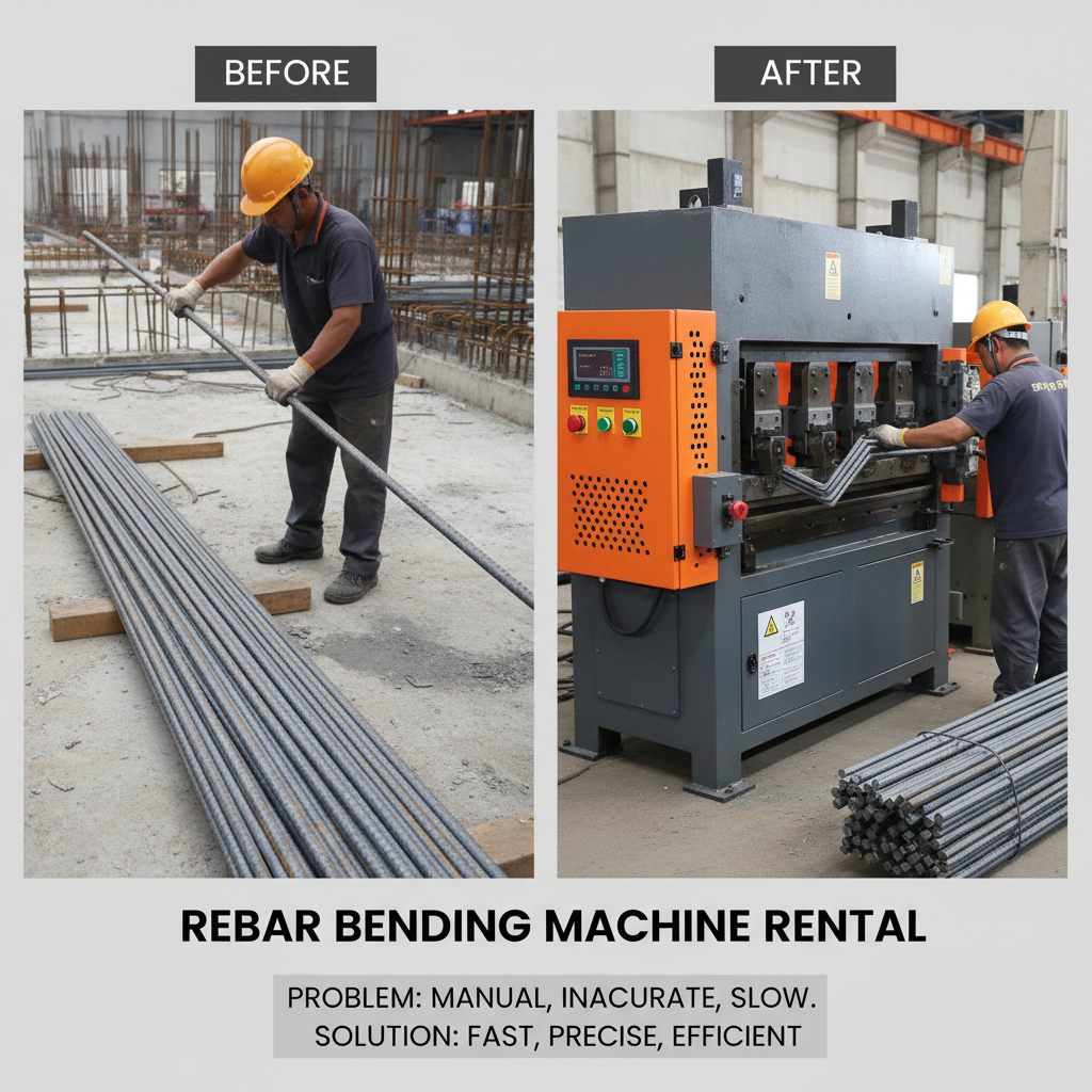 rebar bending machine rental