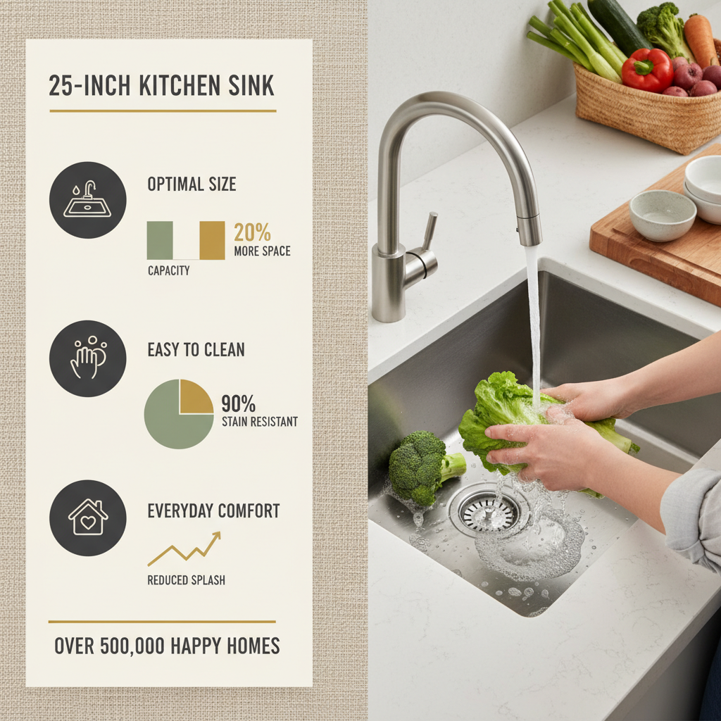 25 inch sink