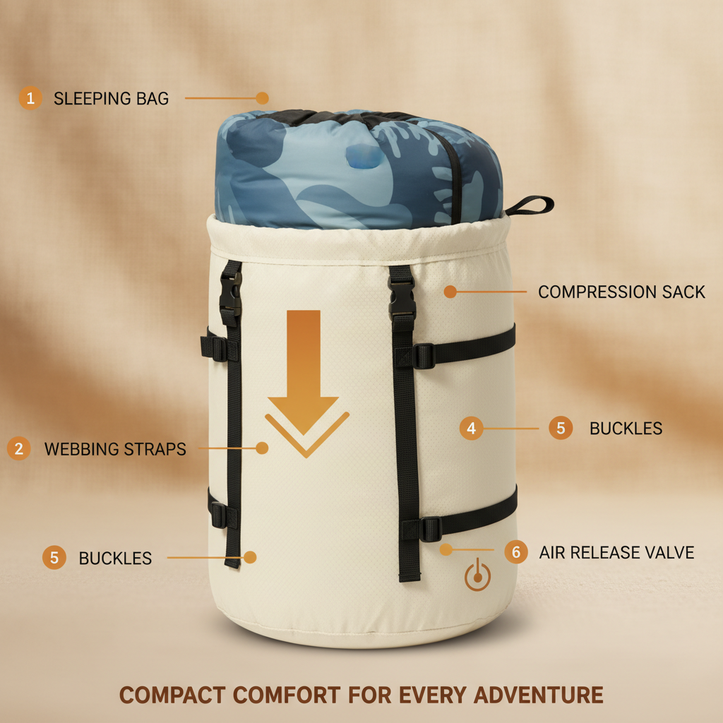 Optimize Your Pack with the Right Sleeping Bag Compression Sack