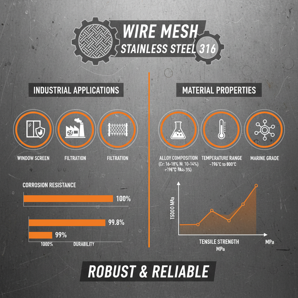 Comprehensive Guide to Wire Mesh Stainless Steel 316 Properties and Applications
