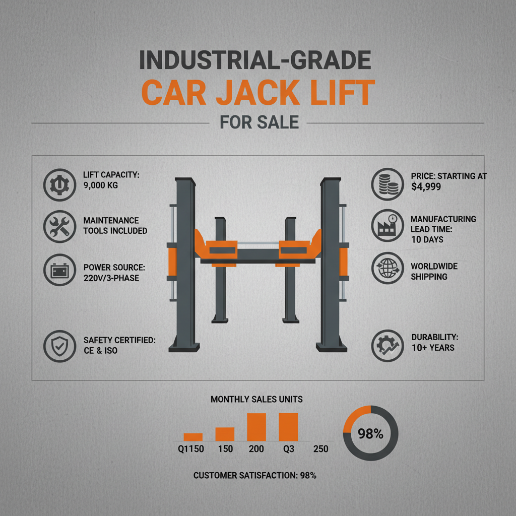 Find the Best Car Jack Lift for Sale A Comprehensive Buyers Guide