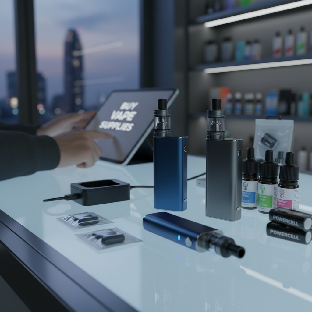 Find and Buy Vape Supplies A Comprehensive Guide to Quality Products
