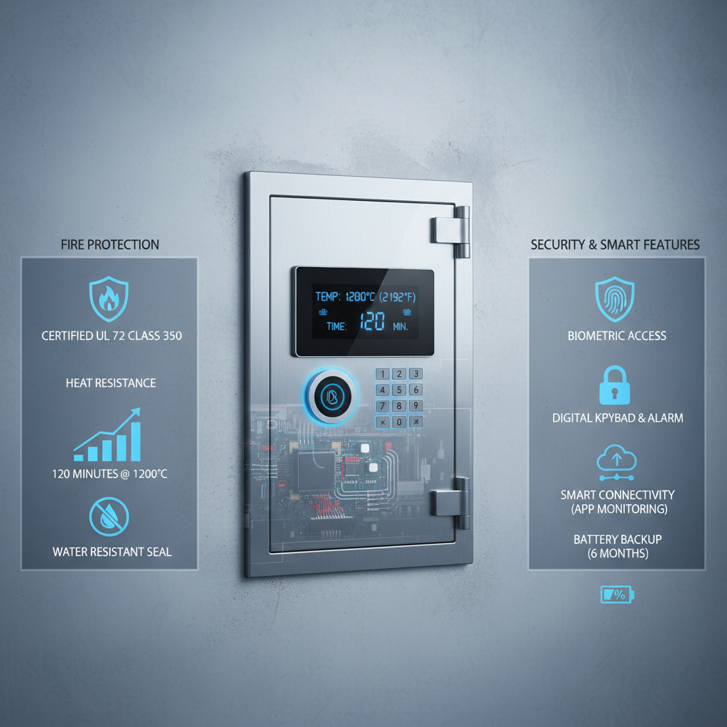Wholesale fire proof wall safe
