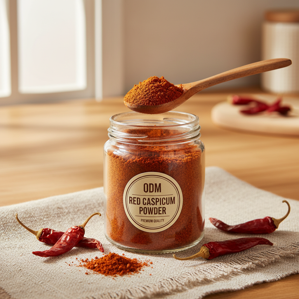 odm red capsicum powder