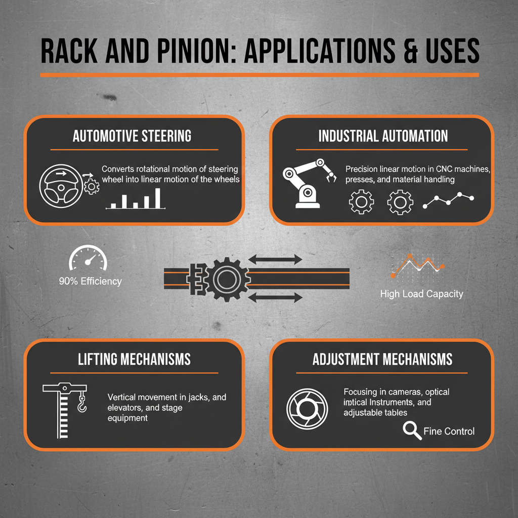Understanding Rack and Pinion Systems What is Rack and Pinion Used For and Applications
