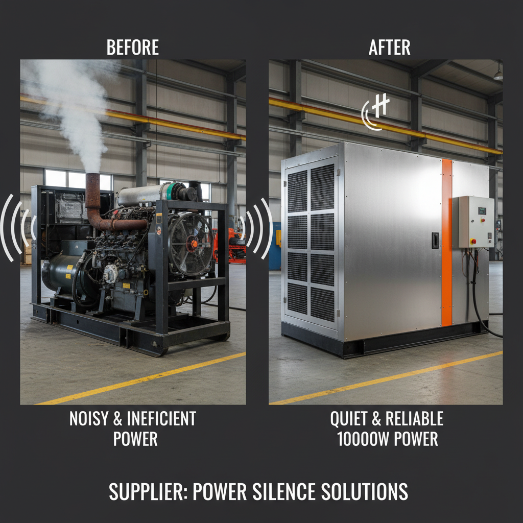 quiet generator 10000 watt Supplier