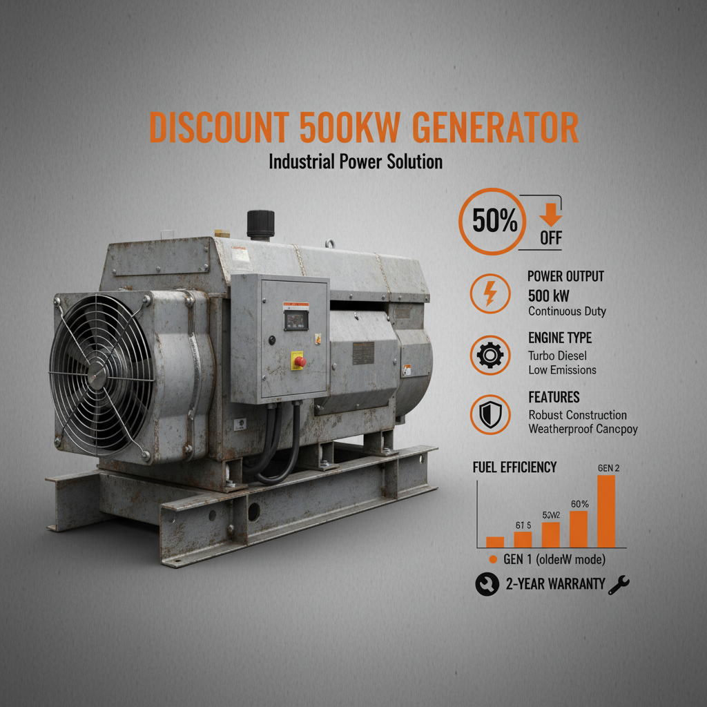 Discount 500kw generator