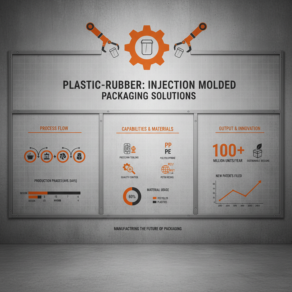 Manufacturer of injection molded packaging parts