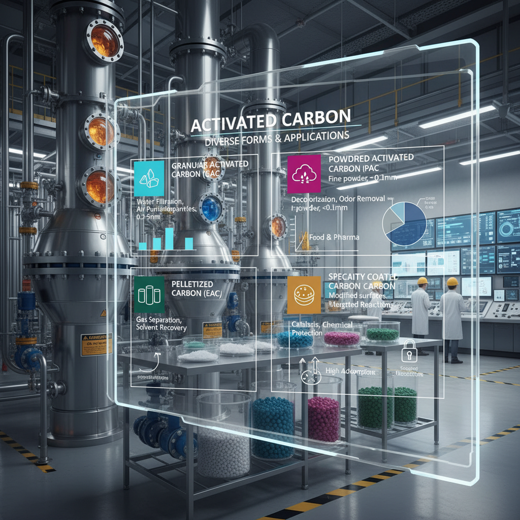 different types of activated carbon