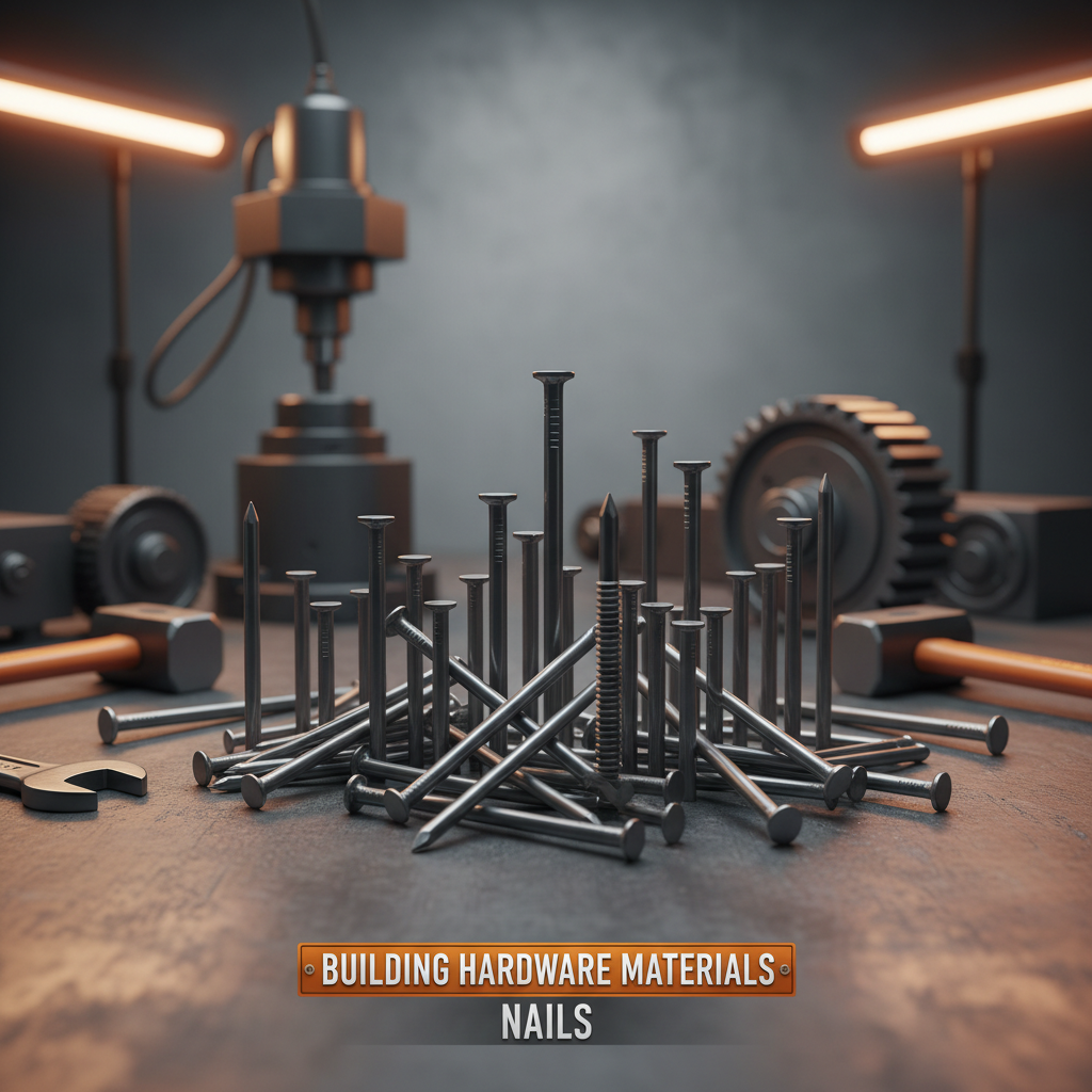 building hardware materials list