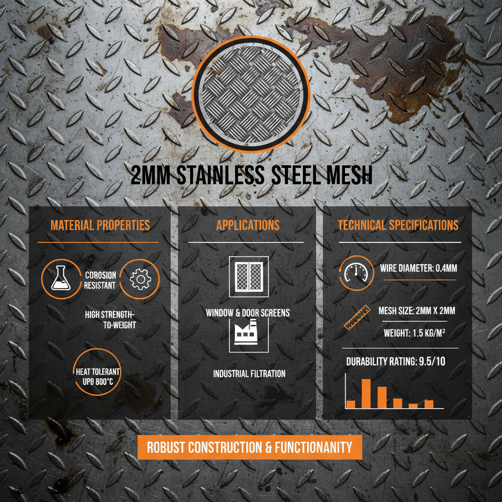 Comprehensive Guide to 2mm Stainless Steel Mesh Applications and Properties