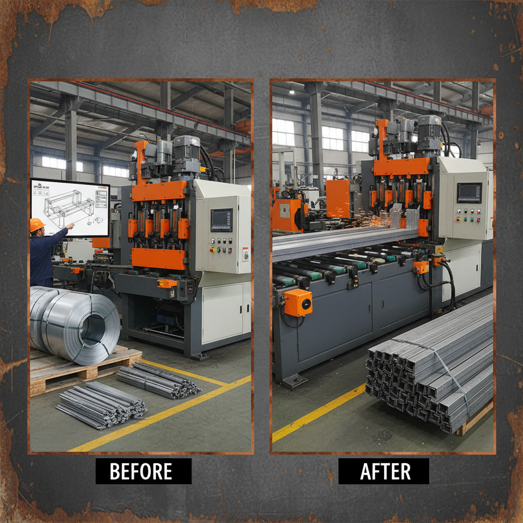 High Efficiency Roll Forming Machine for Perfil Drywall Parante Construction Solutions