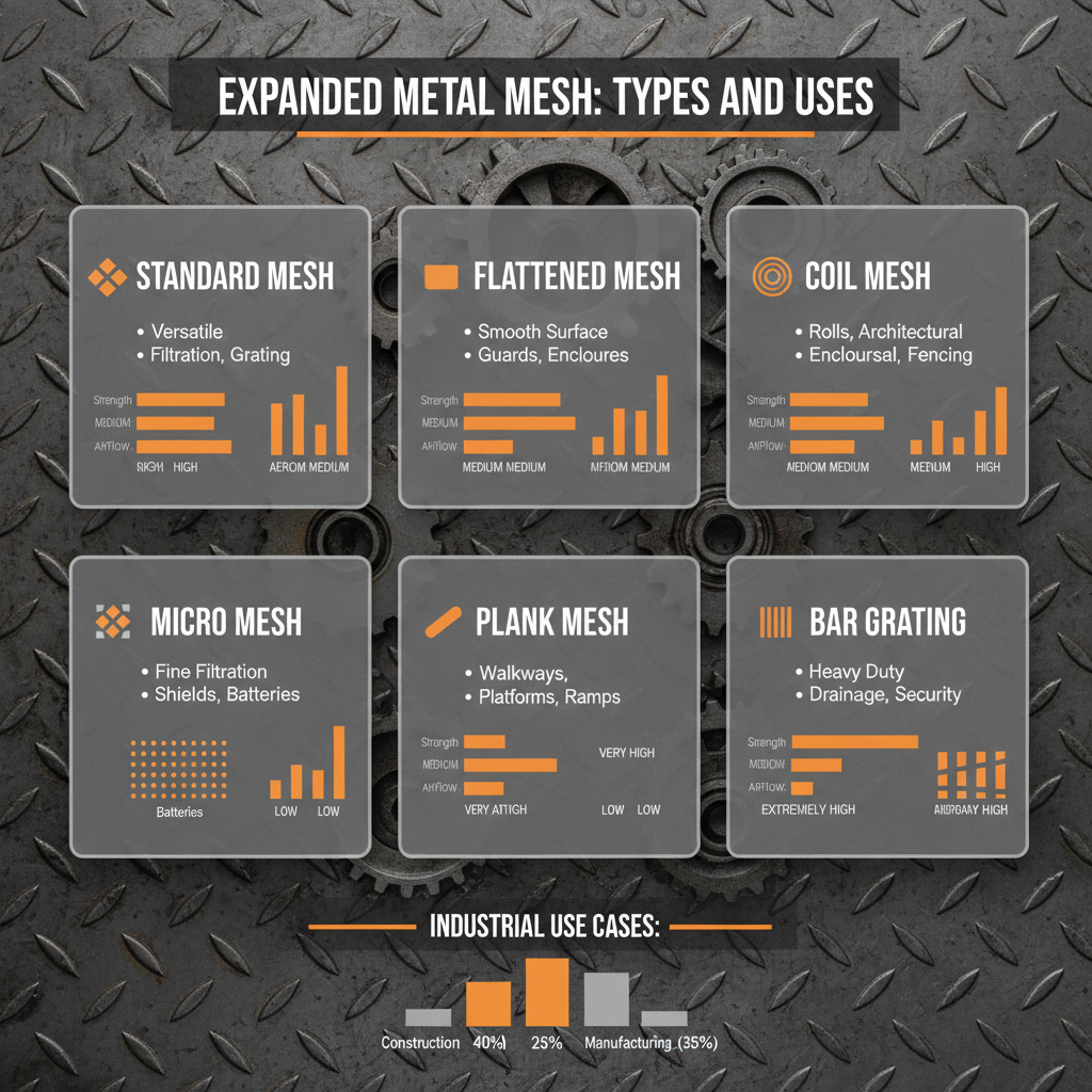 Exploring the Diverse Types of Expanded Metal Mesh and Their Applications