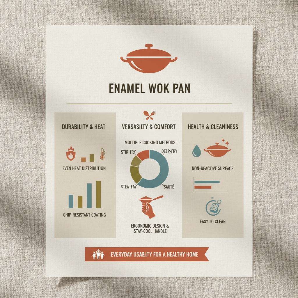 The Enduring Appeal of the Enamel Wok Pan A Culinary Essential