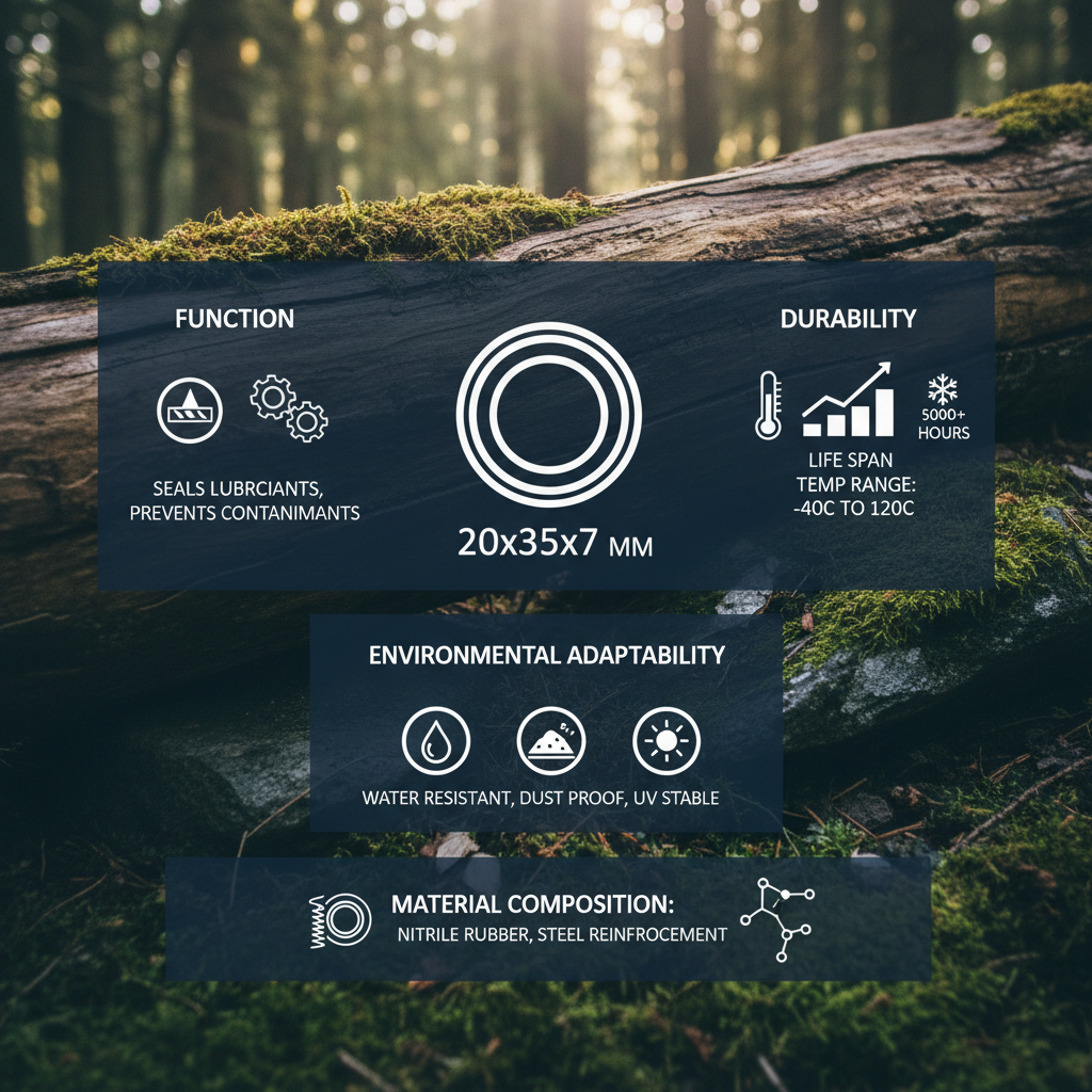 Essential 20x35x7 Oil Seal Solutions for Industrial and Automotive Applications
