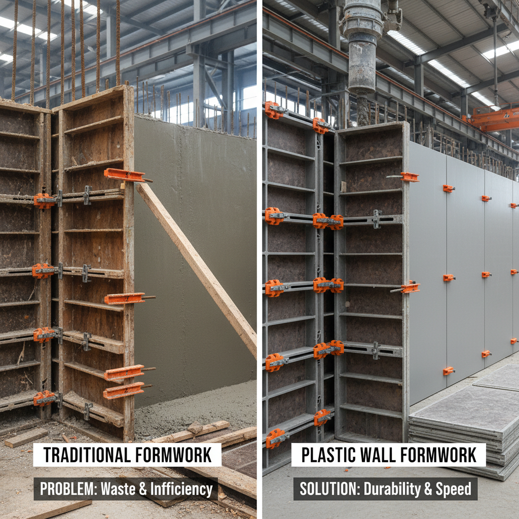 Revolutionizing Construction with Durable Plastic Wall Formwork Systems