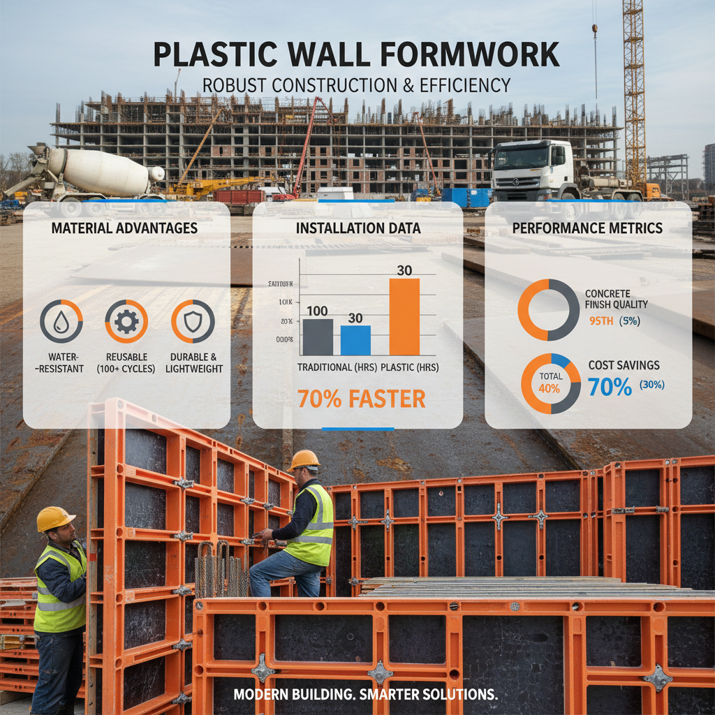 Revolutionizing Construction with Durable Plastic Wall Formwork Systems
