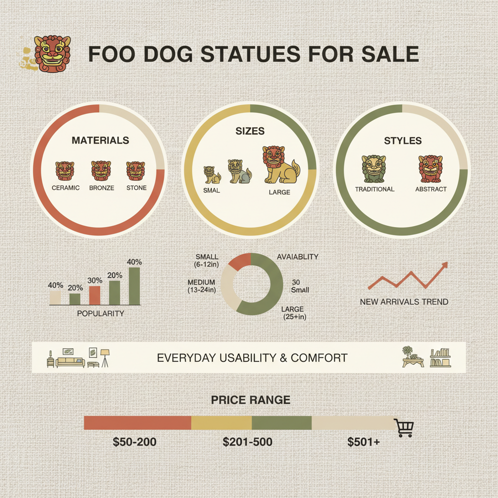 Discover Exquisite Foo Dog Statues for Sale and Enhance Your Space