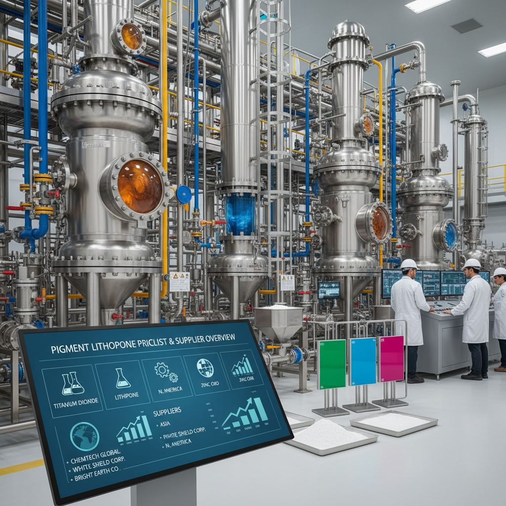 Comprehensive Pigment Lithopone Pricelist Supplier Guide for Quality Products