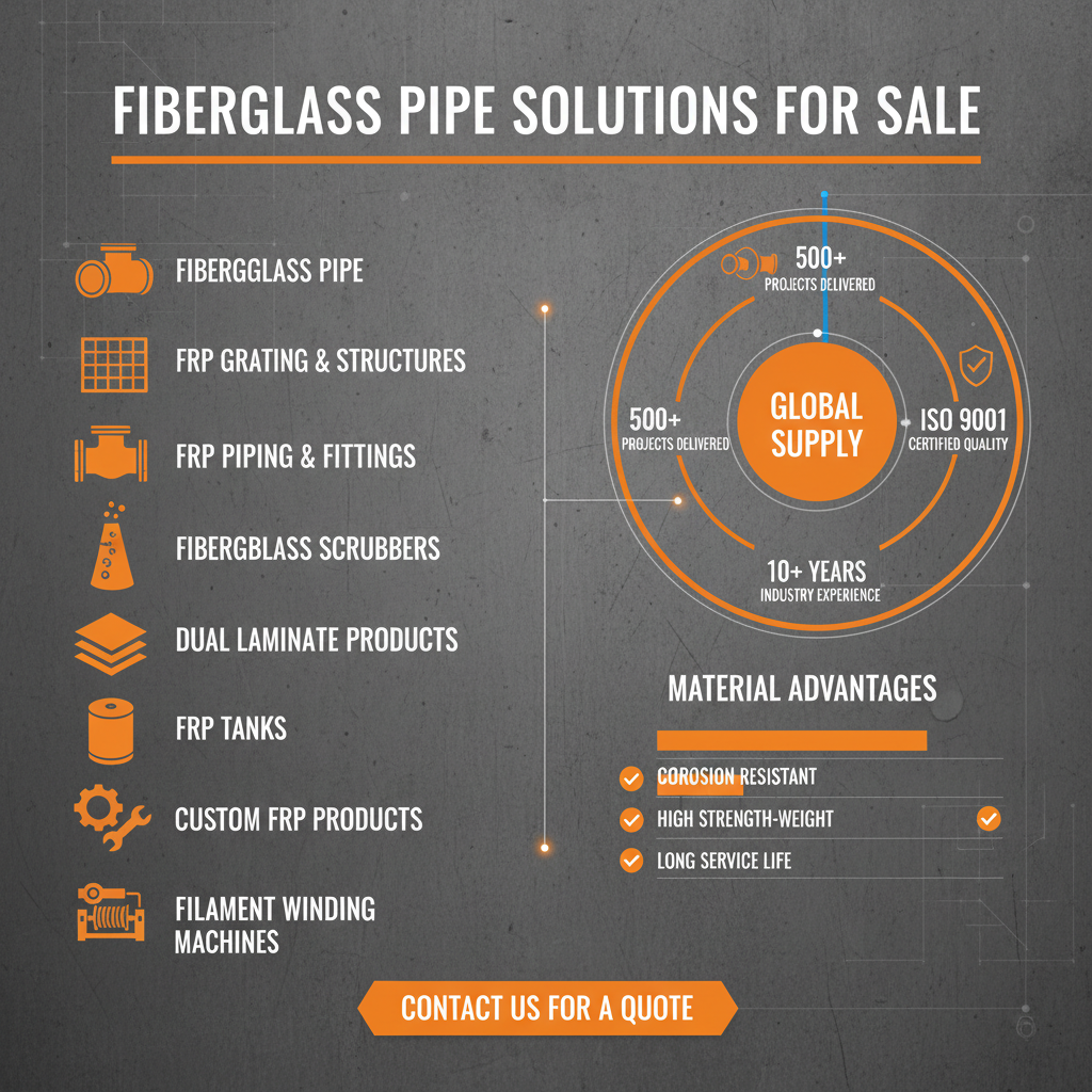 Comprehensive Guide to Fiberglass Pipe for Sale and Industrial Applications
