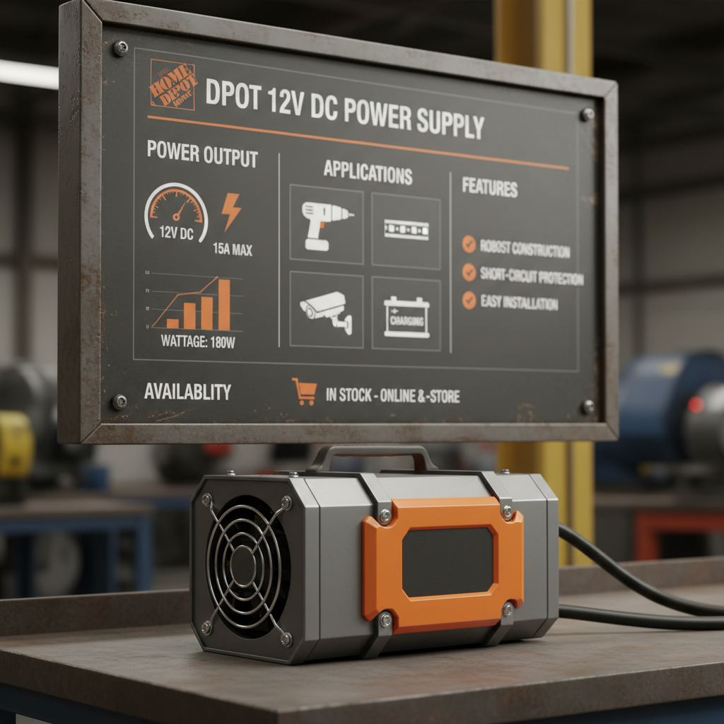 Choosing the Best 12V DC Power Supply from Home Depot for Your Needs