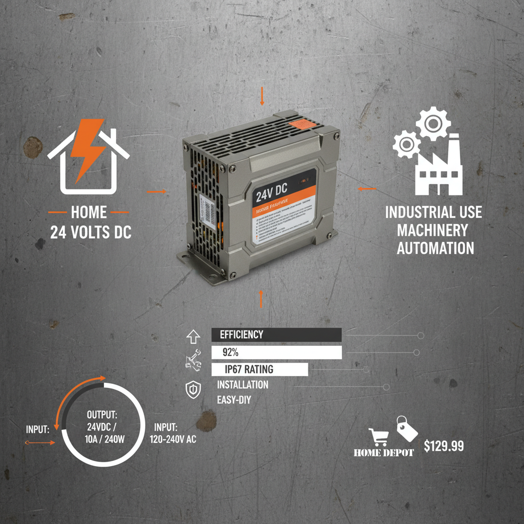Find the Best 24 Volt DC Power Supply Home Depot Options Today