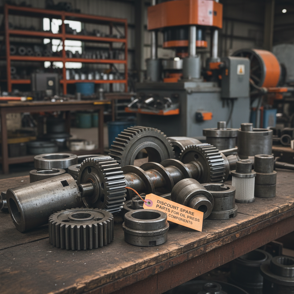 Find Affordable Discount Spare Parts of Oil Press for Optimal Performance