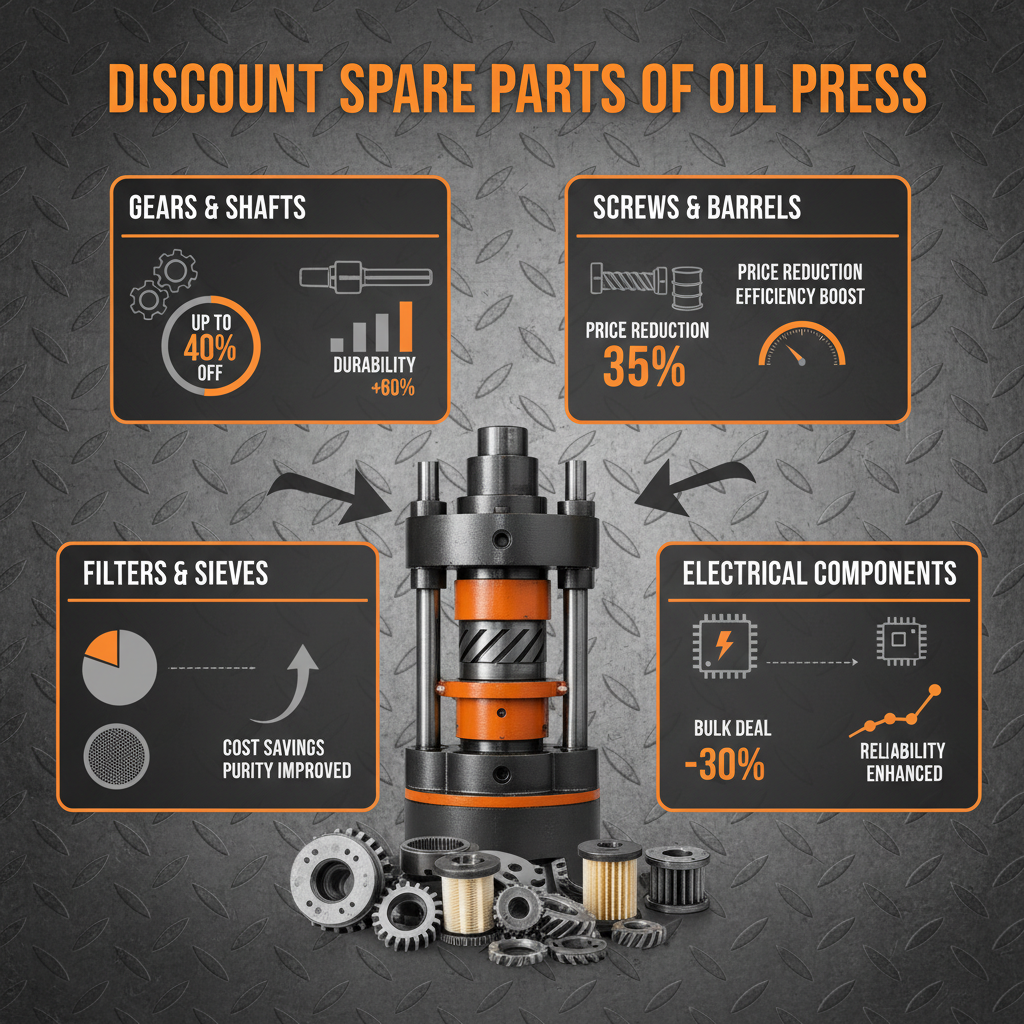 Find Affordable Discount Spare Parts of Oil Press for Optimal Performance