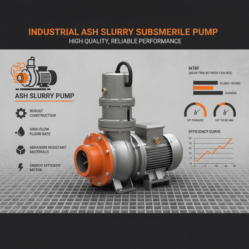 Selecting The Right High Quality Ash Slurry Submersible Pump For Your Needs