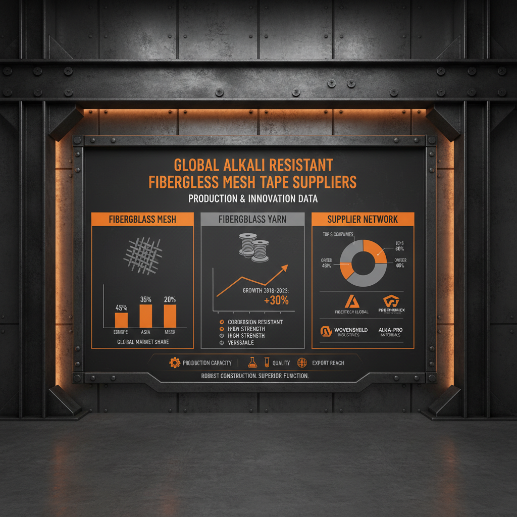 Find Reliable Alkali Resistant Fiberglass Mesh Tape Suppliers for Your Projects