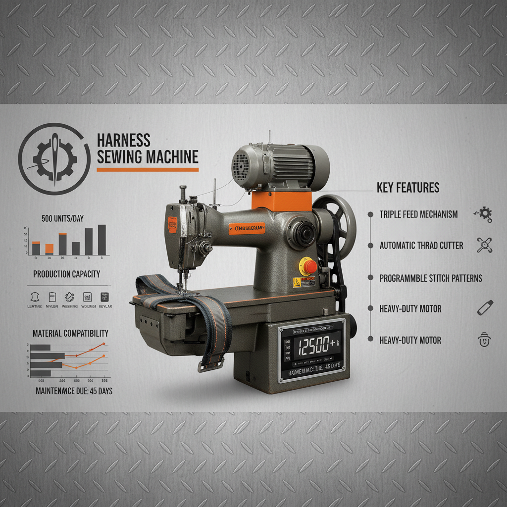 Choosing the Right Harness Sewing Machine for Safety and Efficiency