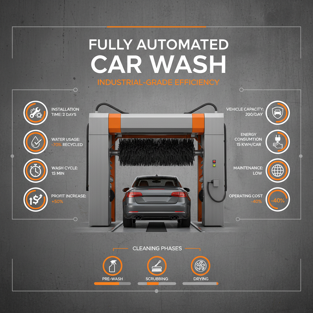 Investing in a Fully Automated Car Wash for Superior Cleaning and Efficiency
