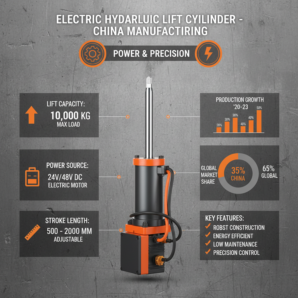 China Electric Hydraulic Lift Cylinder Solutions for Diverse Industrial Applications