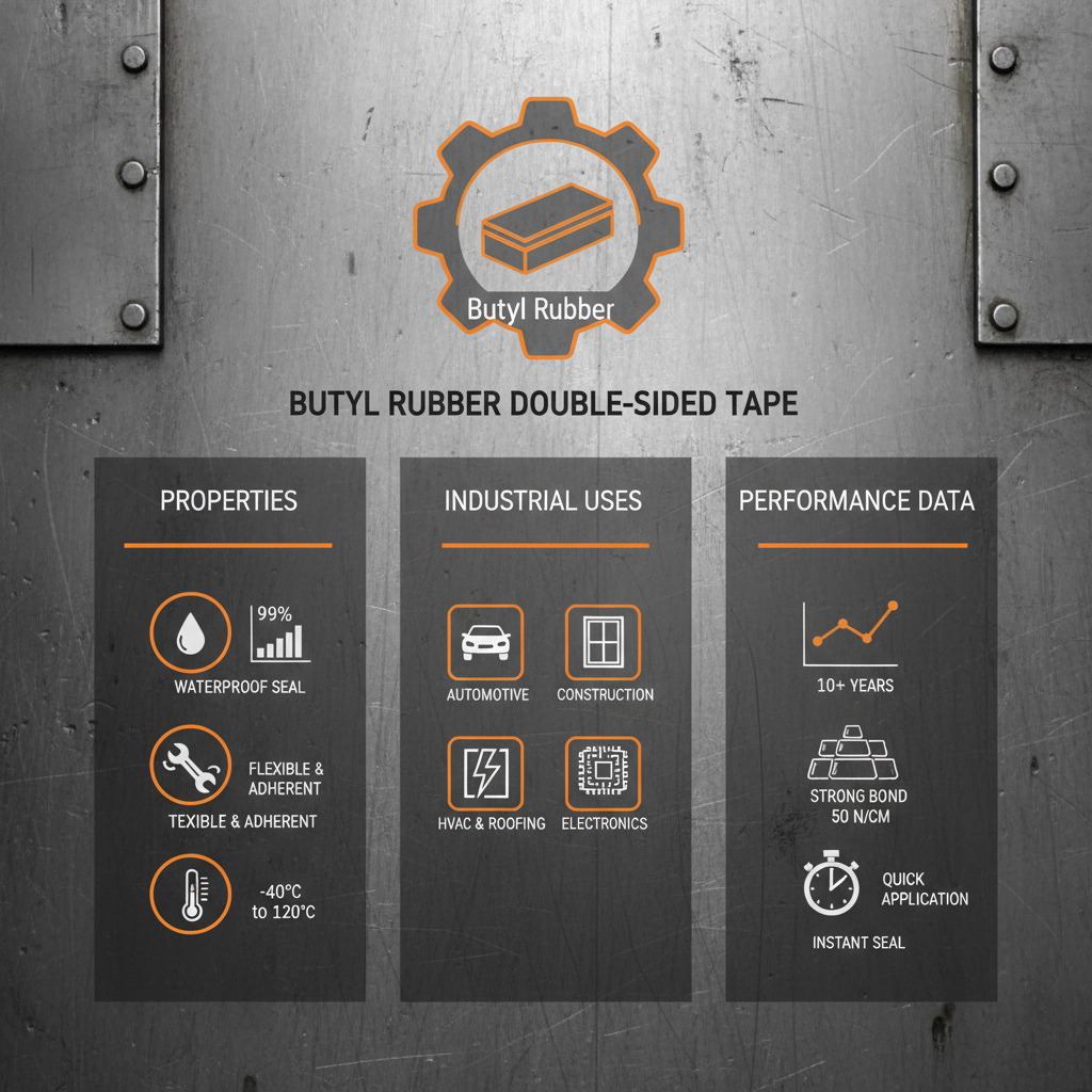 Comprehensive Guide to Butyl Rubber Double Sided Tape and Its Applications