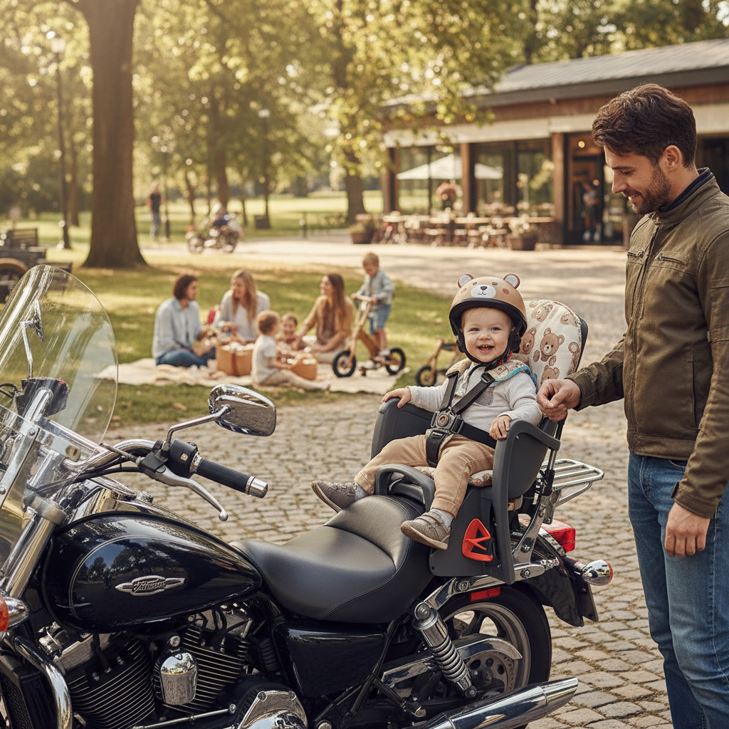 When Can a Kid Sit on a Motorcycle? A Guide to Age and Safety Considerations