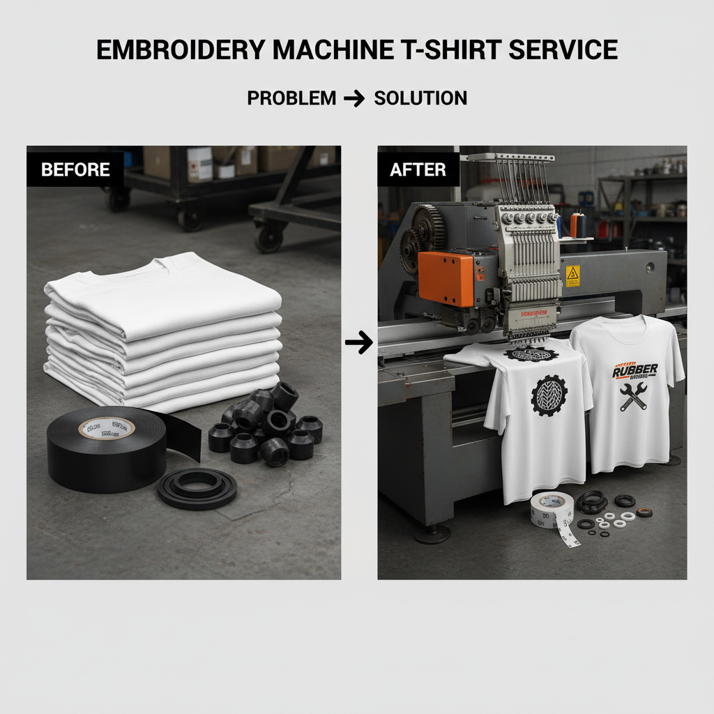 Elevate Your Brand with Professional Embroidery Machine T Shirt Service