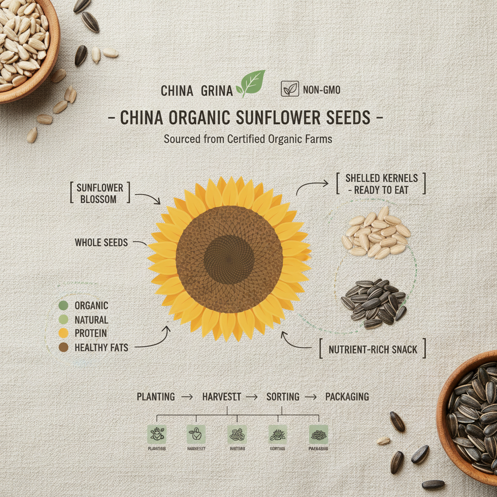 Discover Premium China Organic Sunflower Seeds for Global Sourcing