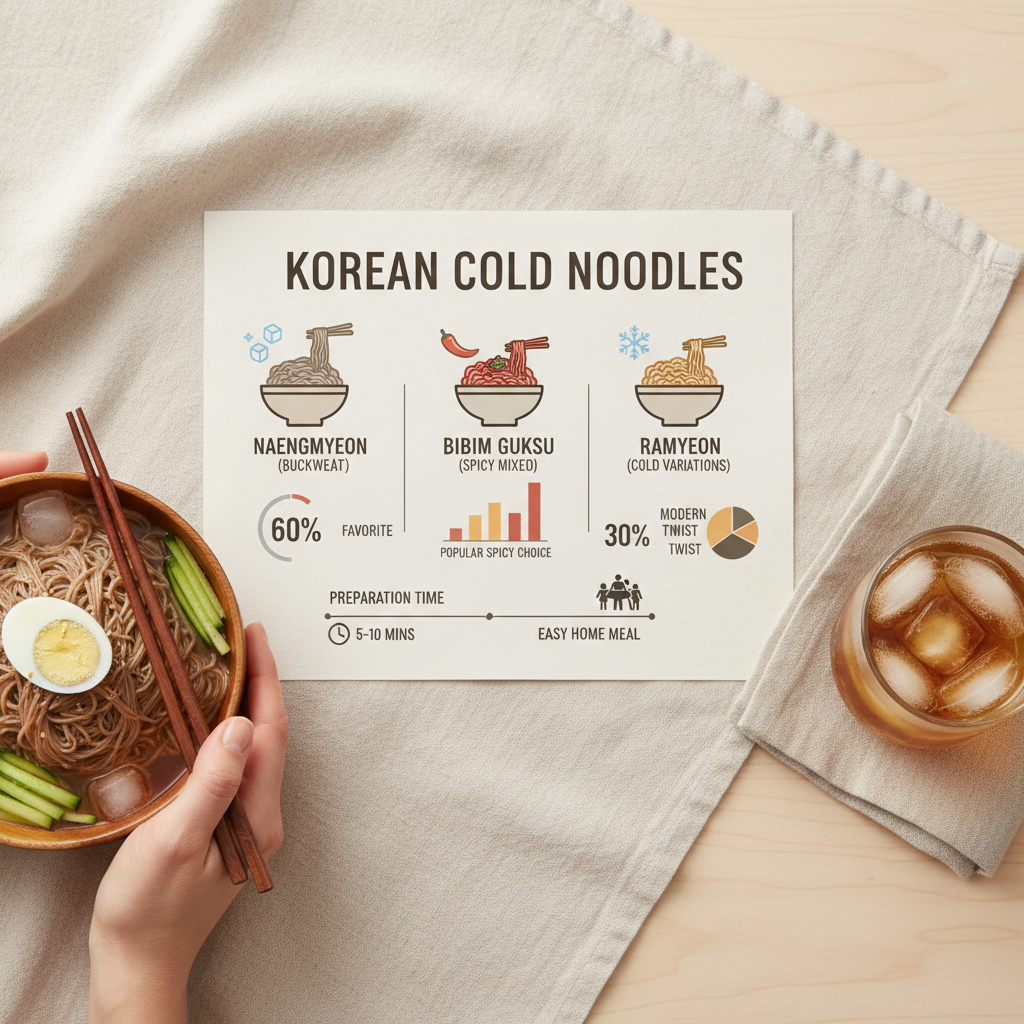 Exploring the Refreshing World of Korean Noodle Cold and its Culinary Delights